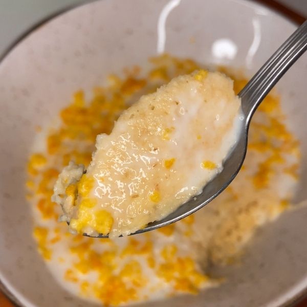 low carb/keto orange mug cake