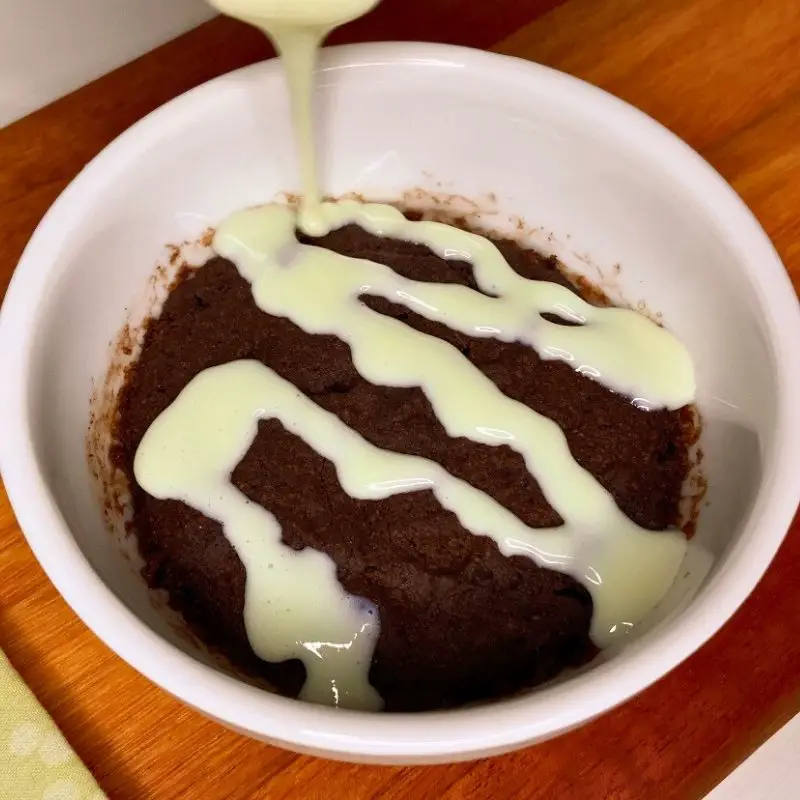 receita de bolo de caneca sem farinha de trigo